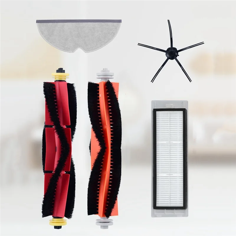 AT28-Accessory Set For Xiaomi Roborock S5 Max S6 Max S6 Pure S6 Maxv S4 S5 S6 S50 S55 S60 E35 Robot Vacuum Cleaner Parts