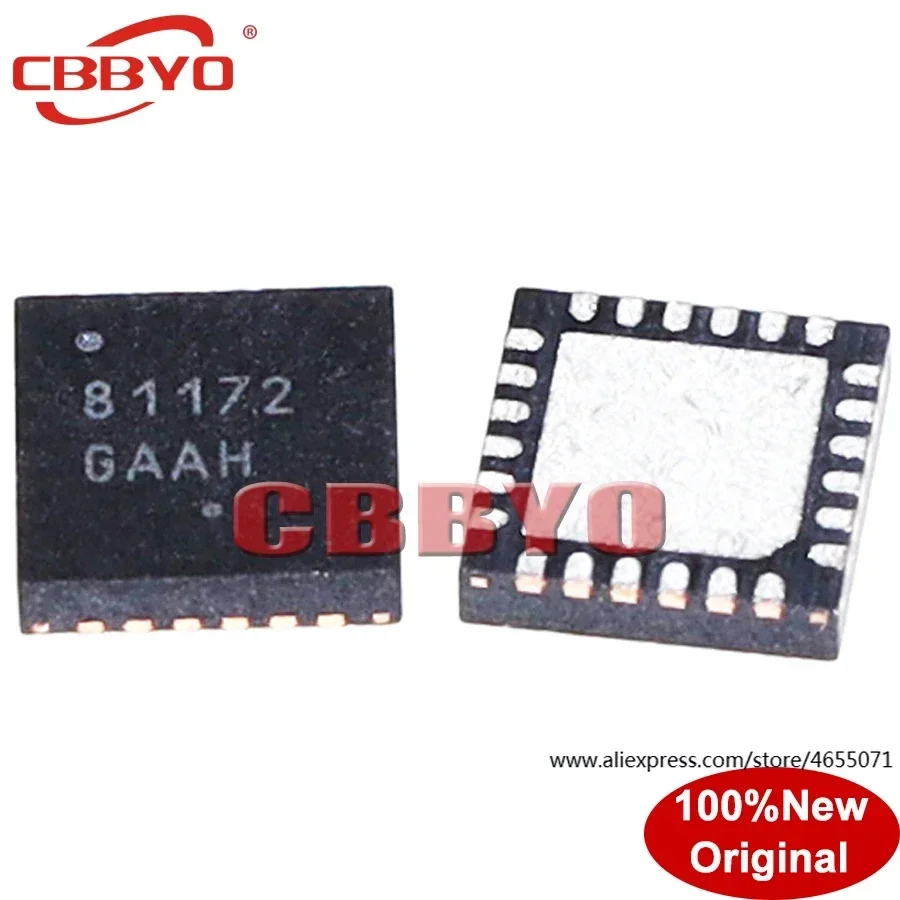 (5 Stück) 100 % neuer NCP81172MNTXG NCP81172 P81172 81172 QFN-24-Chipsatz