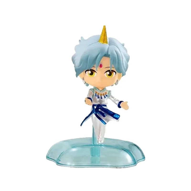 Japonês genuíno gacha escala modelo bonito marinheiro versão teatral tsukino usagi chibiusa figura de ação brinquedos