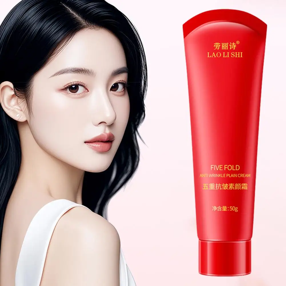 Five Fold BB Face Cream Waterproof Oil Control Long-lasting Isolation Makeup Moisturizing Beauty 50g Cream Concealer R8Z4