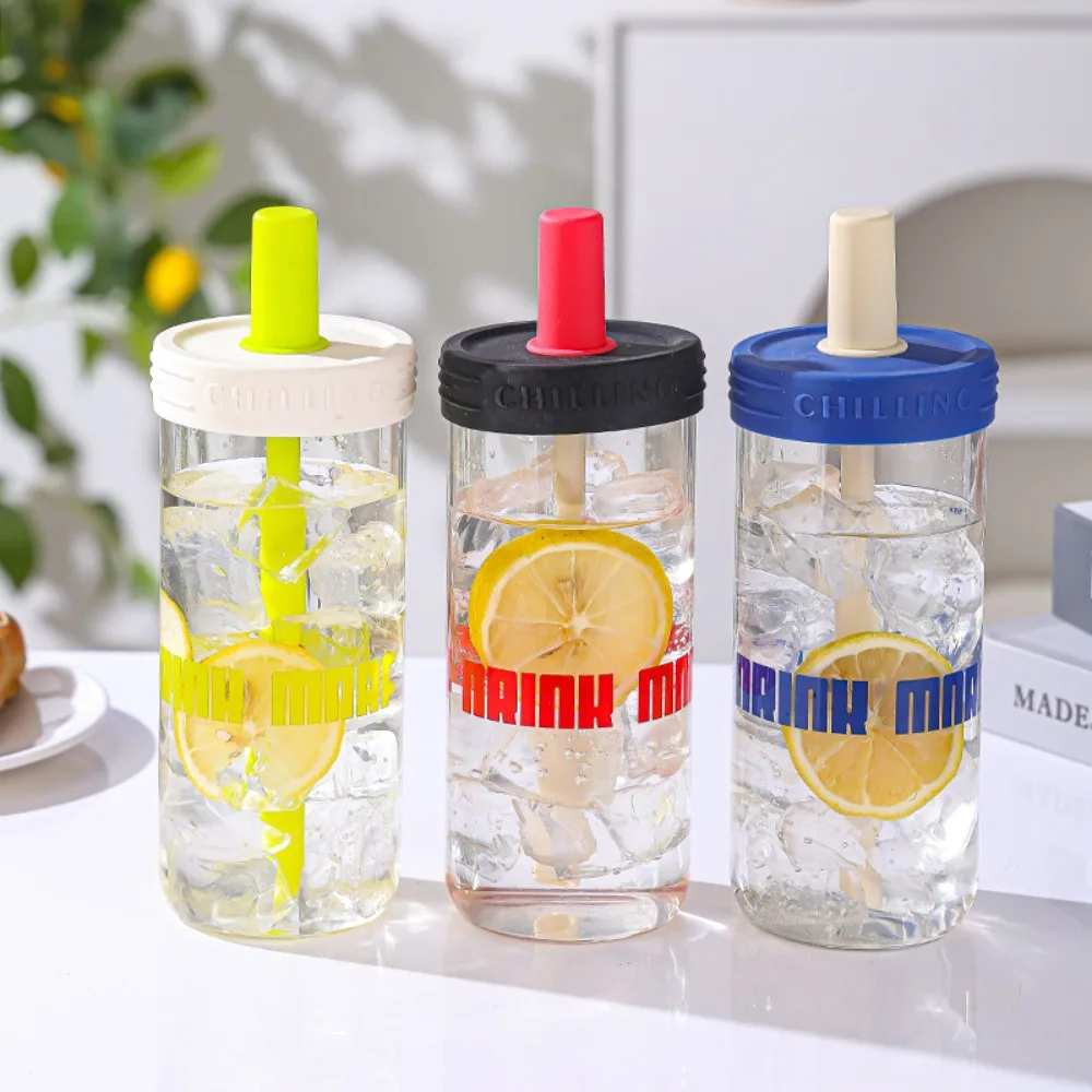 

Glass Tea Separation Straw Cup High Temperature Resistant Leak-proof Cold Brew Tea Cup Large Capacity Tea Separating Bottle Gift