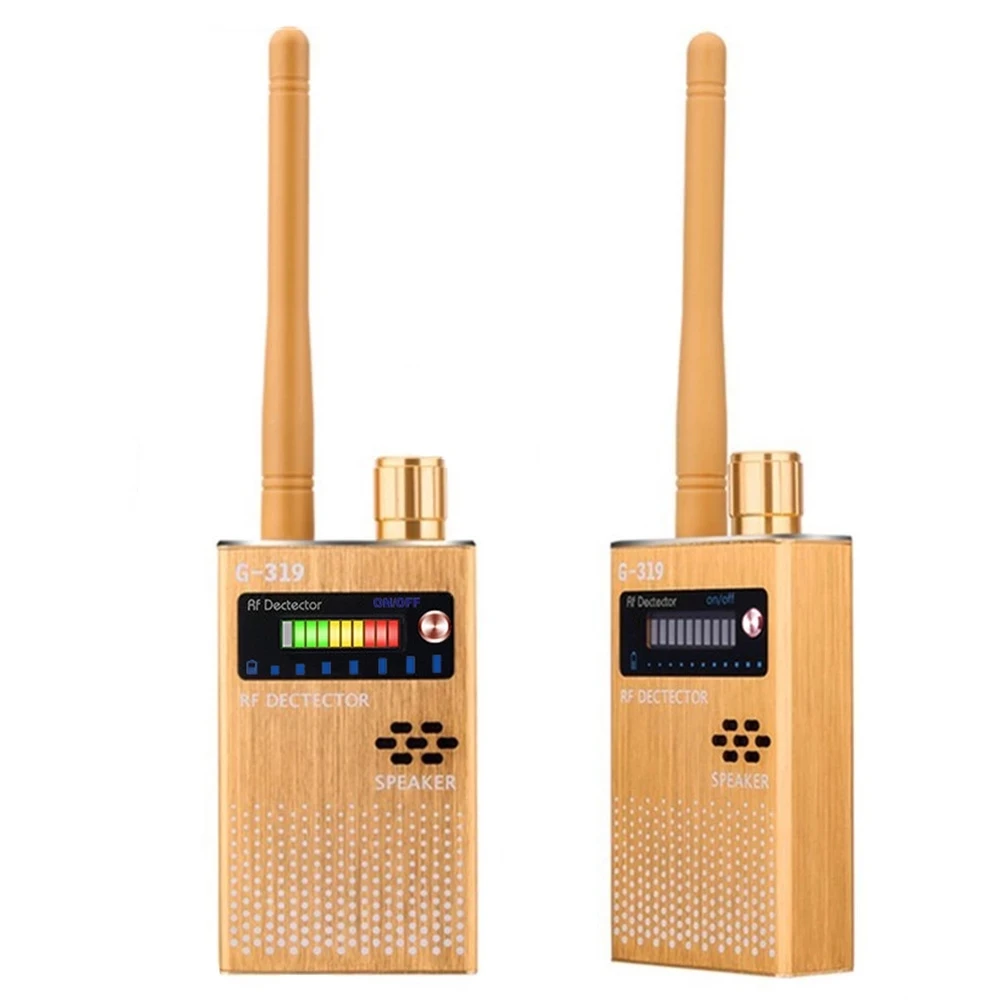 G319A Anti Wiretapping Wireless RF Signal Detector Bug GSM Audio Lens Device Finder GPS Tracker Scanner Locator Protect Security