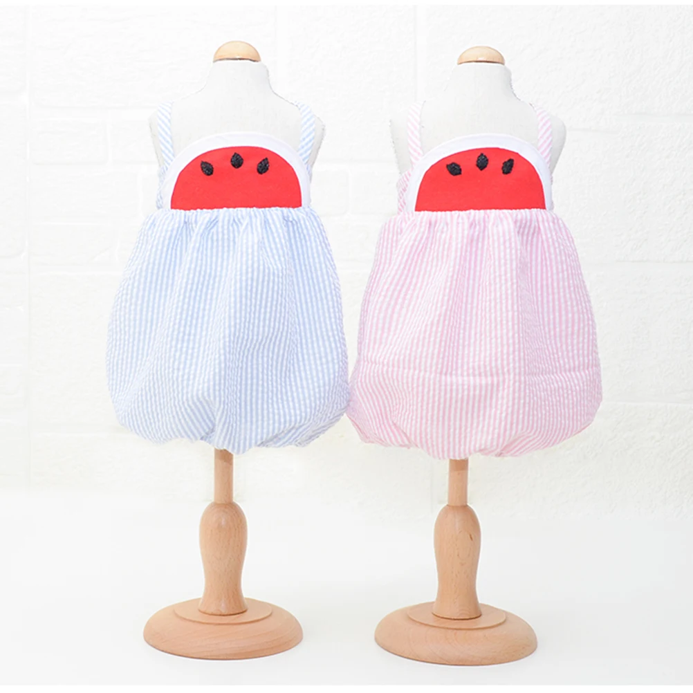 

Sleeveless Sling Pants Watermelon Pattern Bright Color Comfortable Costume Wedding Carnival Party Photo Cosplay Durable