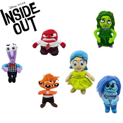 Disney Inside Out 2 bambola di peluche Cartoon Joy thossy Anger disgusto Fear Anime Figure Emoticon Dolls Fun Children Toy regalo di compleanno