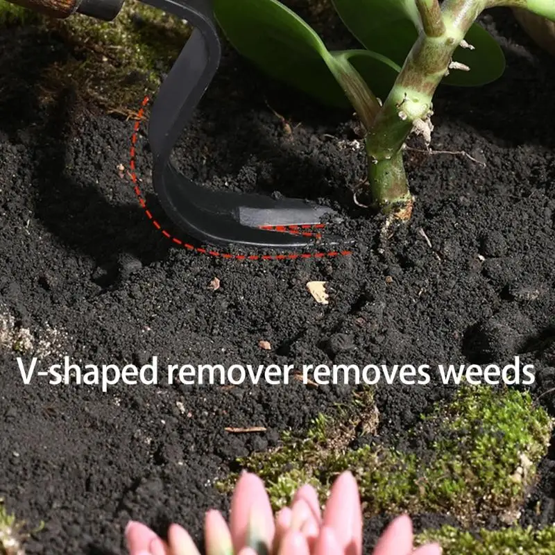 Ergonomic Handle Gardening Tool for Easy Soil Cultivation in Garden Balconies C7AC