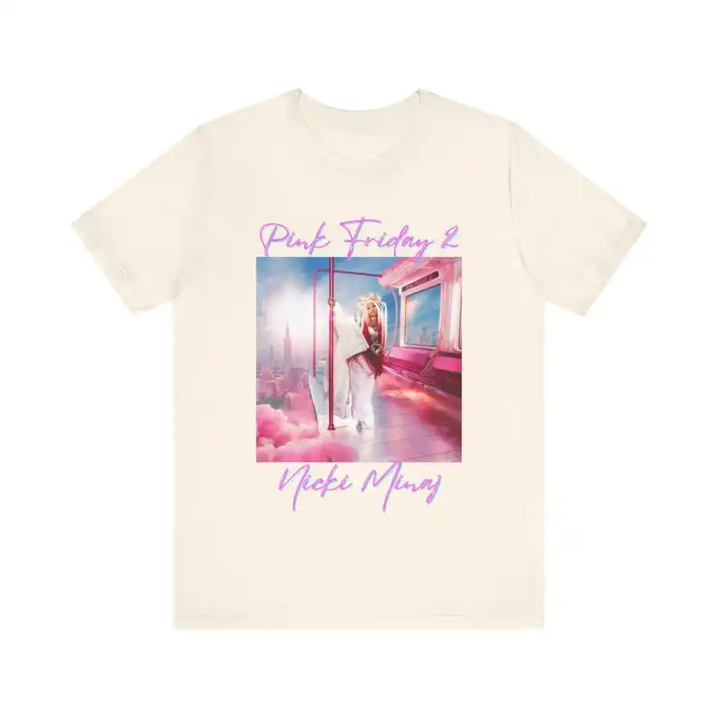 PINK FRIDAY 2 TSHIRT  Nicki Minaj Tshirt  Hip Hop Tribute Tee  Onika Maraj Shirt  Iconic Hip Hop Queen Music Inspired Lightw