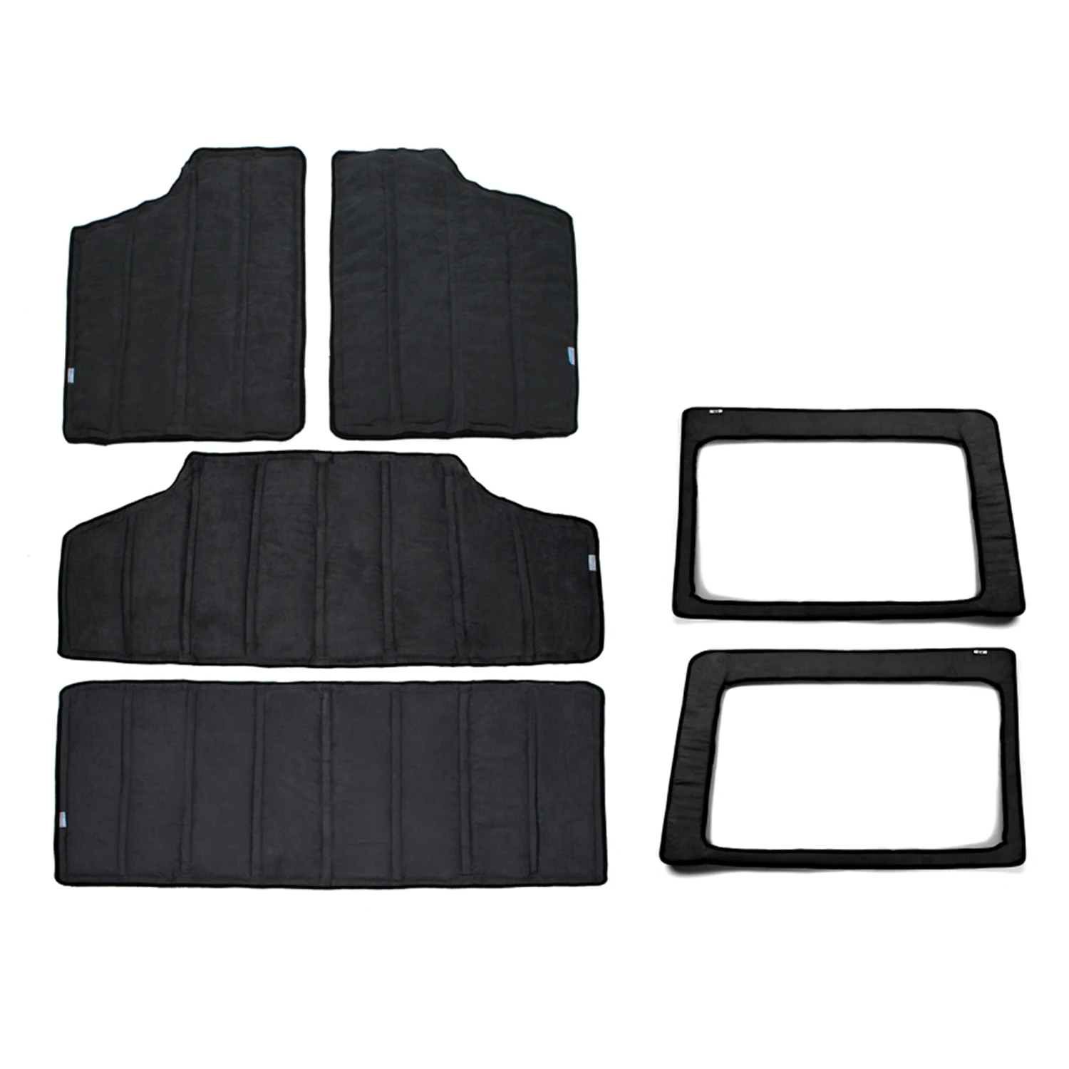 Auto Dak Warmte Isolatie Cover Achterruit Katoen Binnenmat 4 Deurs Voor Jeep Wrangler Jk 2011 2012 2013 2014 2015 2016 2017