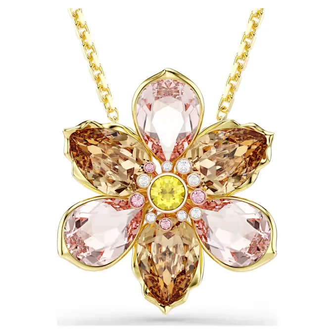 2026 Nieuwe hoogwaardige elegante ketting met bloemen, sneeuwvlokken, veren en vlinders, geschikt als cadeau voor de feestdagen