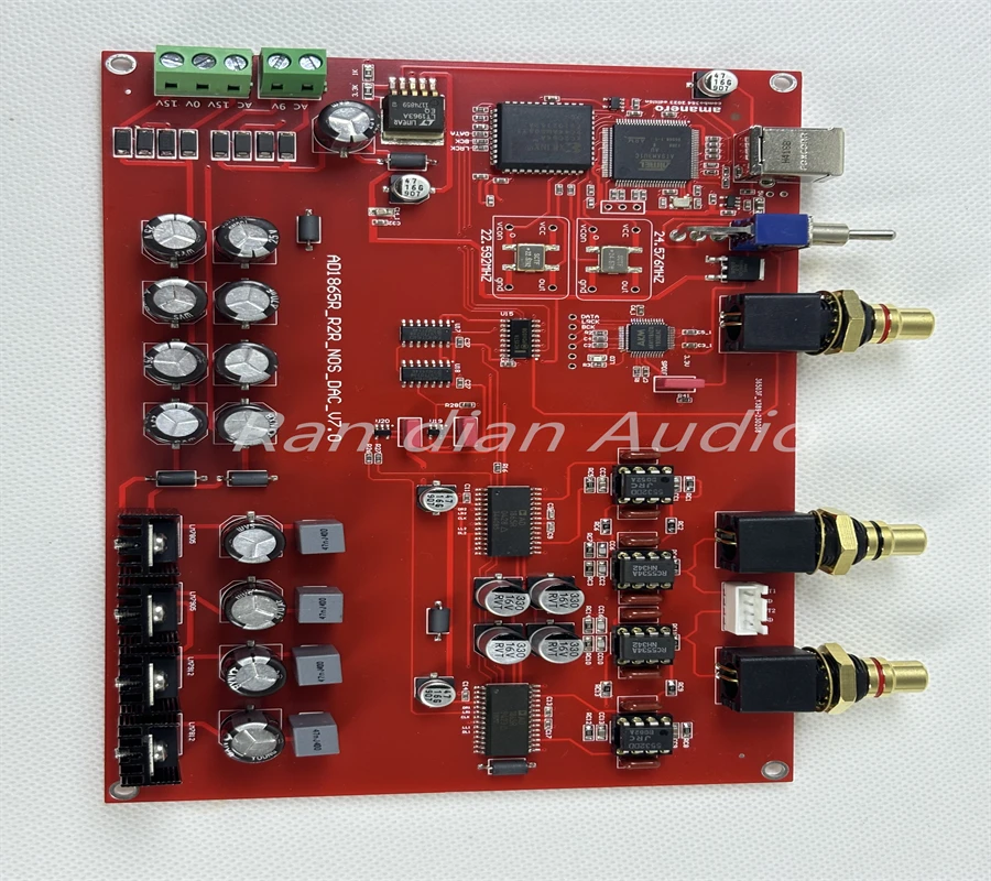 High-End NEW Upgrade AD1865R NOS R2R Decoding Board, Good Voice