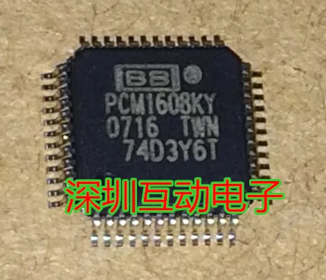 Free shipping   PCM1608KY PCM1608  LQFP-48     10PCS