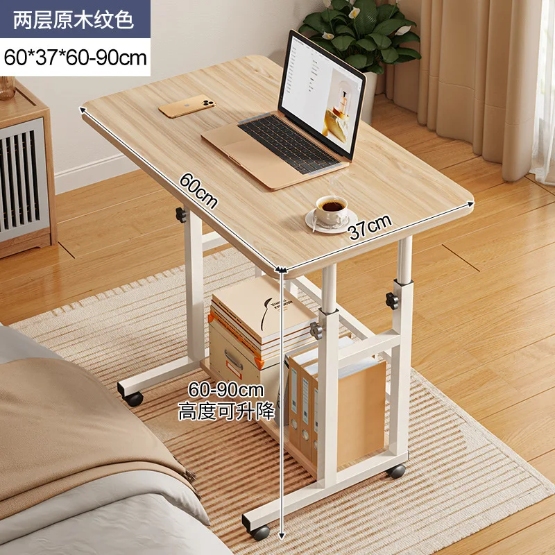 Portable Bedside Computer Desk Home Use Bedroom Desk Dormitory Lazy Student Desk
