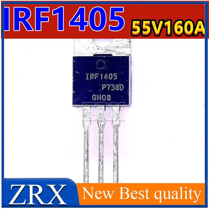 

5Pcs/Lot New imported original IRF1405 IRF1405PBF Field-effect transistor MOS tube 55V 169A 330W