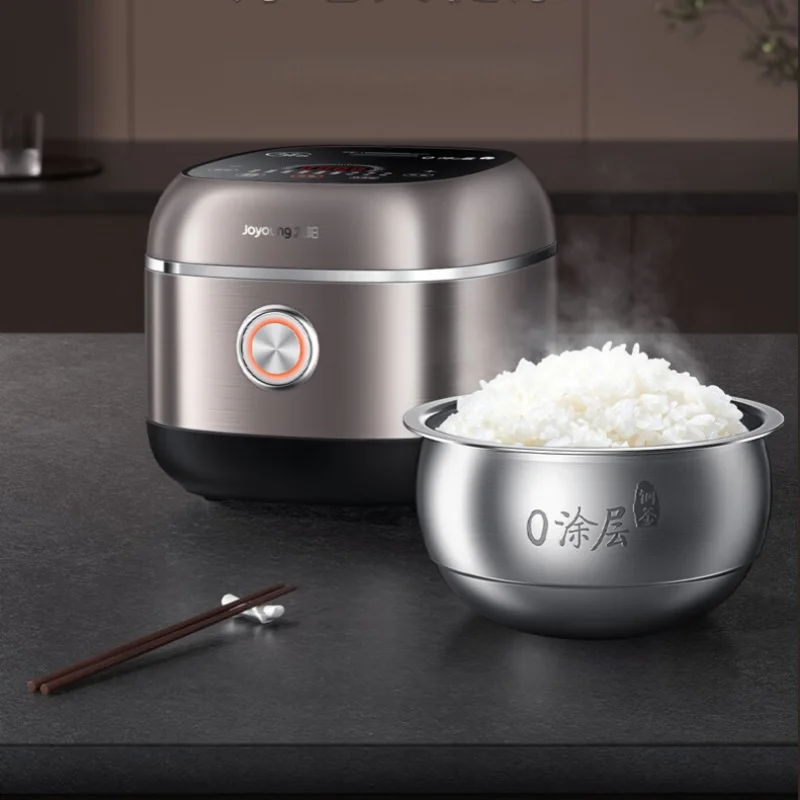Joyoung 1200 واط IH وعاء طبخ الأرز الكهربائي 4L سعة كبيرة الغذاء الصف 304 وعاء صفر طلاء آمن الطبخ متعدد الطباخ 220 فولت 40N10