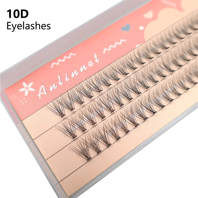 60 high-quality high imitation mink False eyelashes natural 3D eyelash clusters 10D makeup grafting eyelash tools free delivery