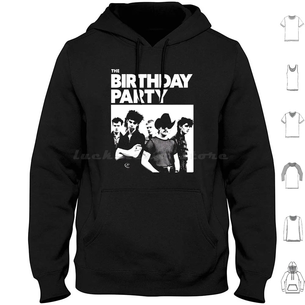 Birthday Party Hoodies Long Sleeve The Birthday Party Nick Cave Nick Cave And The Bad Seeds Kids Baby Gothic Punk Post