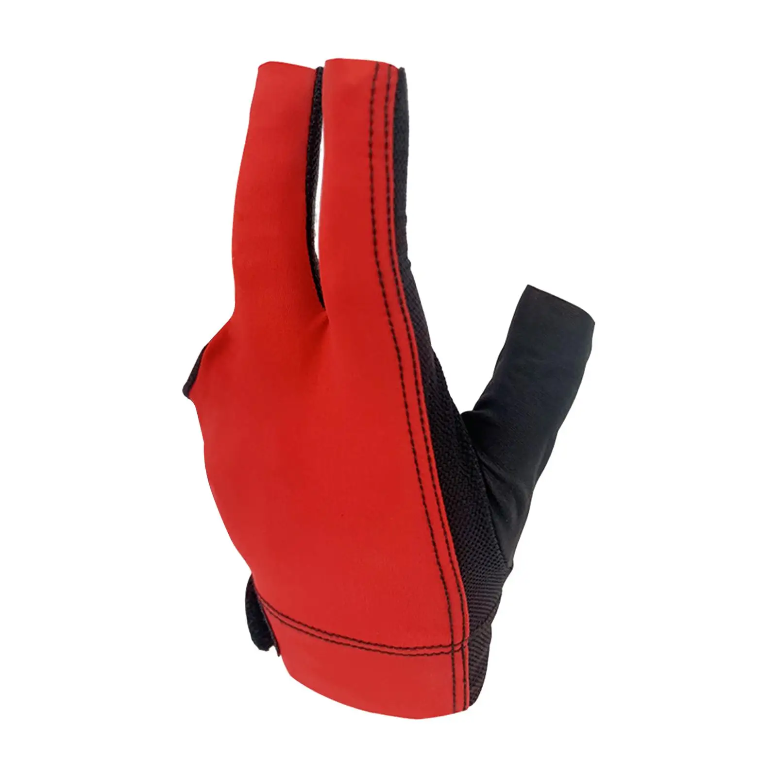 

Перчатки для бильярда с открытыми 3 пальцами, аксессуары для бильярда, дышащие, нескользящие, для игры в помещении, для мужчин и женщин, для снукера