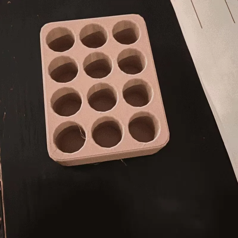 Perfume Sample Storage Table Display Tray For 10mm Diameter Mini Perfume Bottle Sample Bottle Storage Box Cosmetics Storage Rack