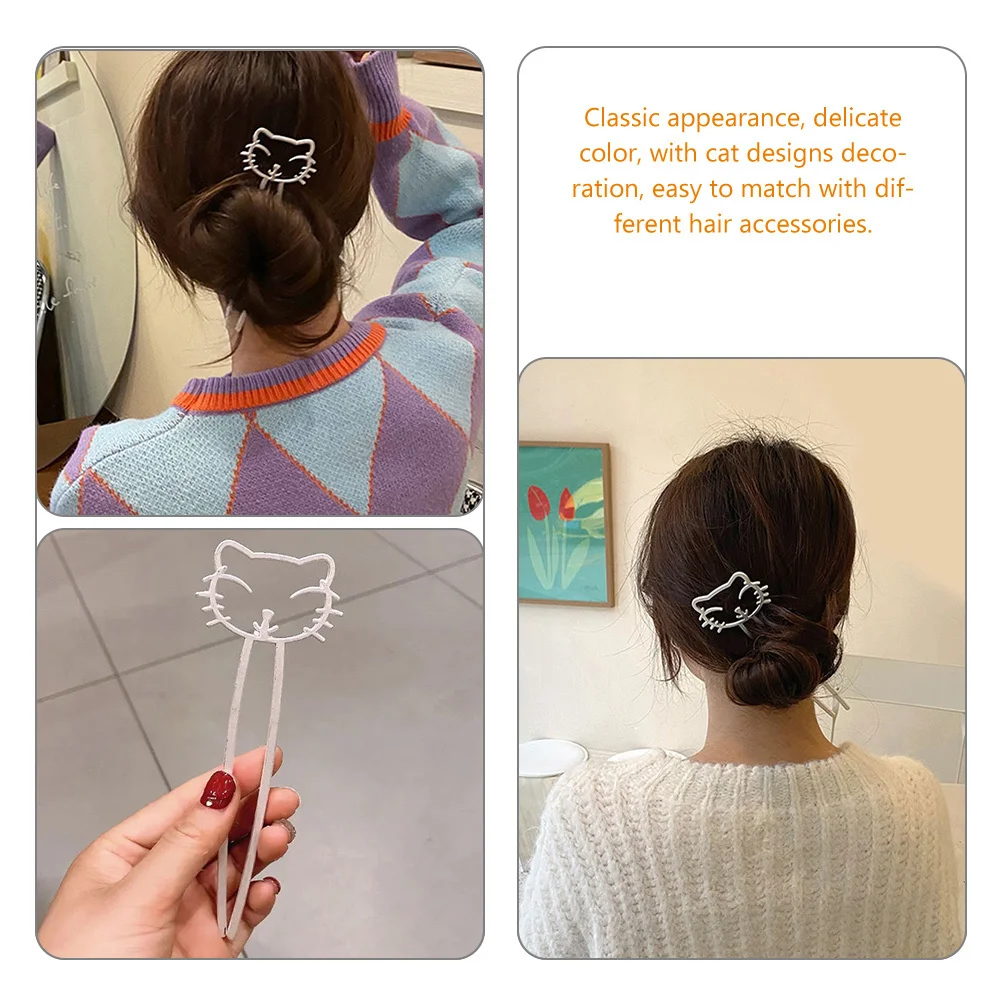 

hair stickscat hair chopstickshair chopsticks for womenwomen hair stickbun hair forkhair stick for women
