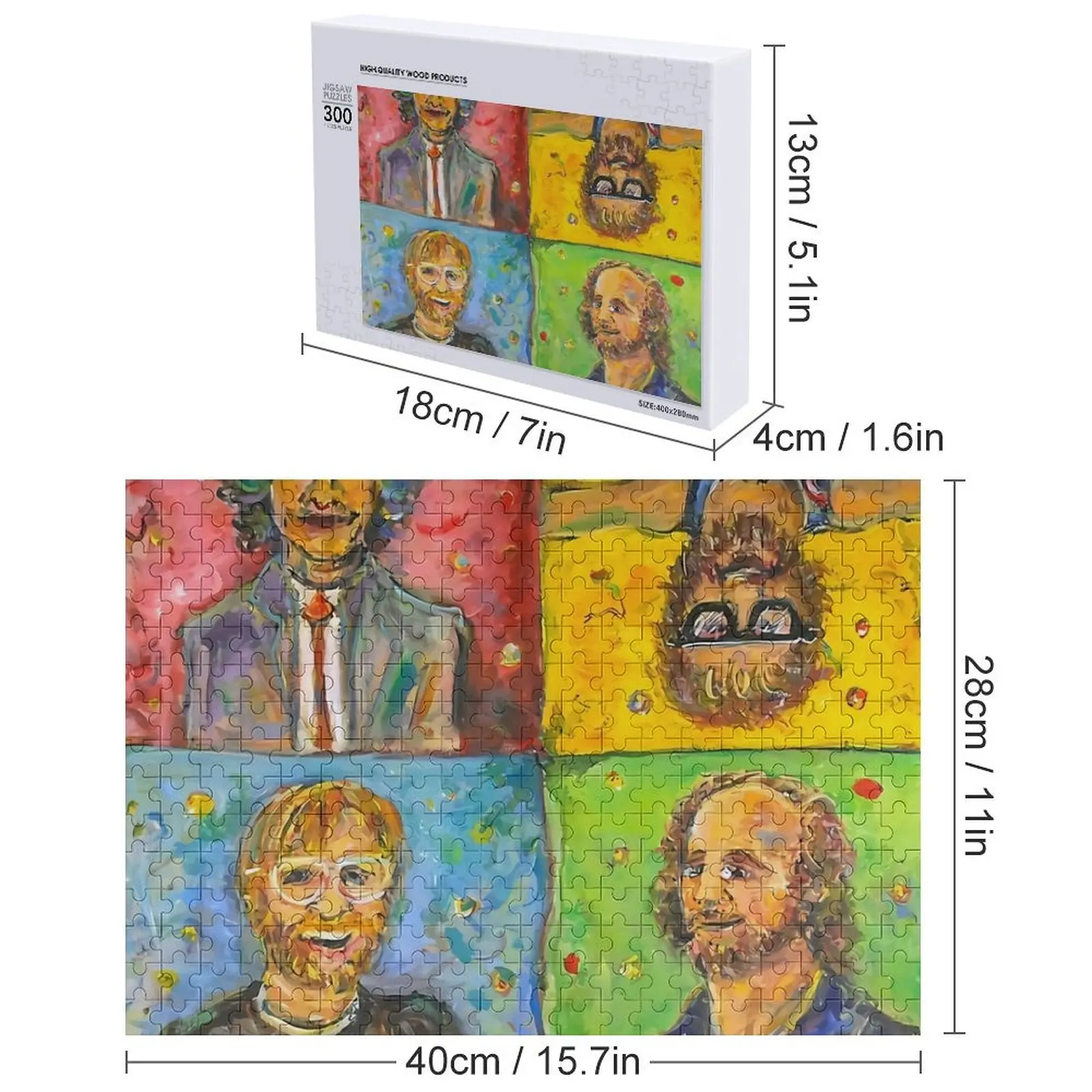 نحن عائلة فيش - أحجية الصور المقطوعة، هدايا مخصصة للأطفال، لعبة ألغاز الأطفال للبالغين #5