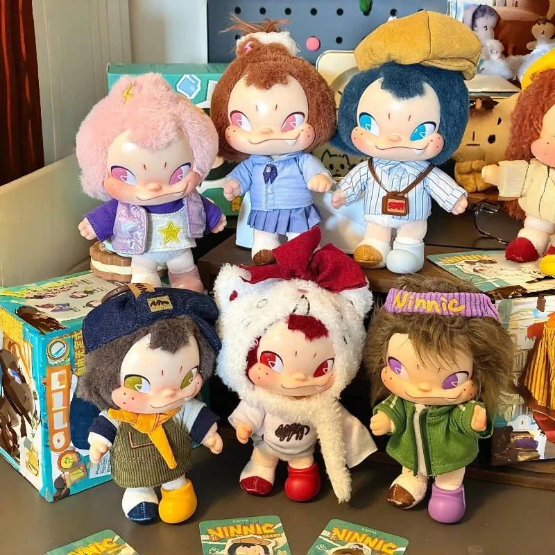 New NINNIC Free Style Series Trendy Blind Box Cute Vinyl Doll Pendant Bag Decoration Ornament Collection Girl Surprise Gift