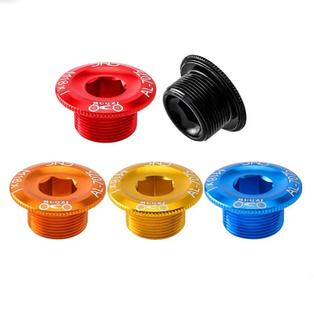 M15 Bicycle Crankset Crank Cover Hollow Integrated Aluminium Alloy Crank Cover Crank Arm Bolt Durable Bicycle Parts