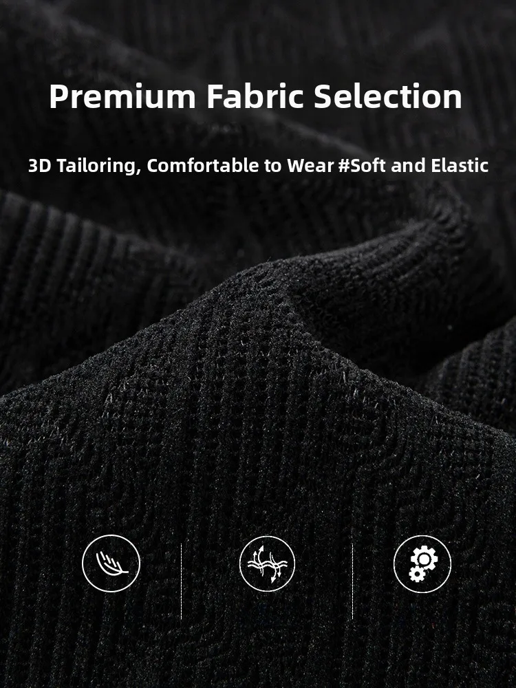 

Мужской вязаный свитер Thiened Fce с воротником irt, искусственный двухсекционный дизайн, зимний теплый топ, повседневный свободный крой, средний год