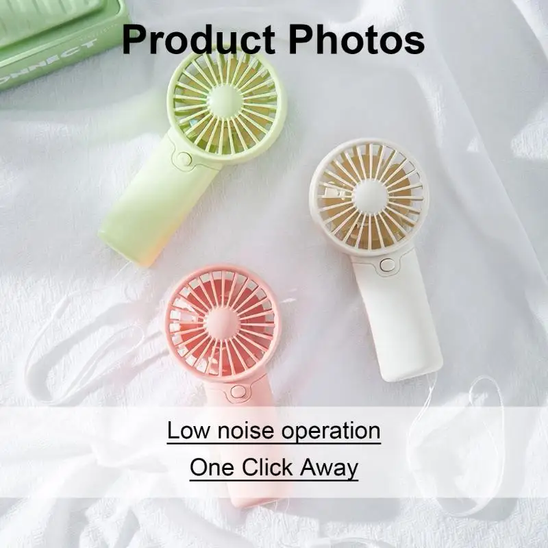 Quạt cầm tay Molf 1.5V AAA Pin nhỏ Quạt điện làm mát động cho văn phòng du lịch Quạt làm mát ngoài trời