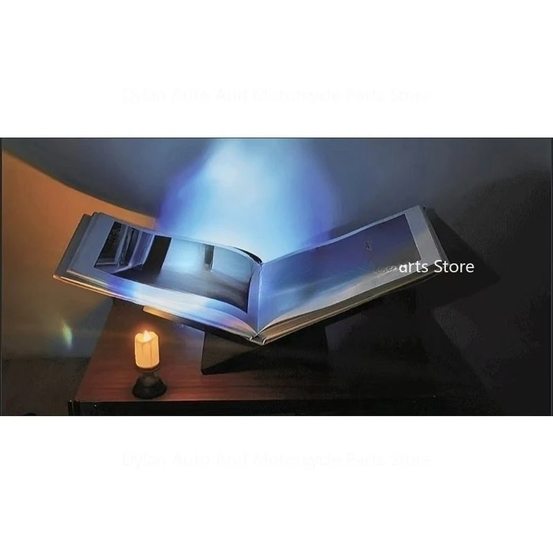 Book Stands for Display Wooden Book Reading Stand Coffee Table Cookbook Holder Frame Tabletop Bookshelf for Magazines