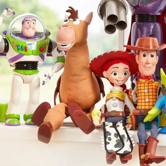 Toystory Toy Story 4 Woody Mount Hearts Horse Bullsey 18 Inch Interactive Sound Model Toy Christmas Black Friday Present  Toy