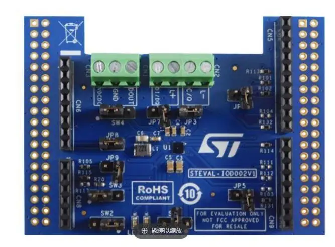 

STEVAL-IOD002V1 expansion board based on L6364W for STM32 Nu