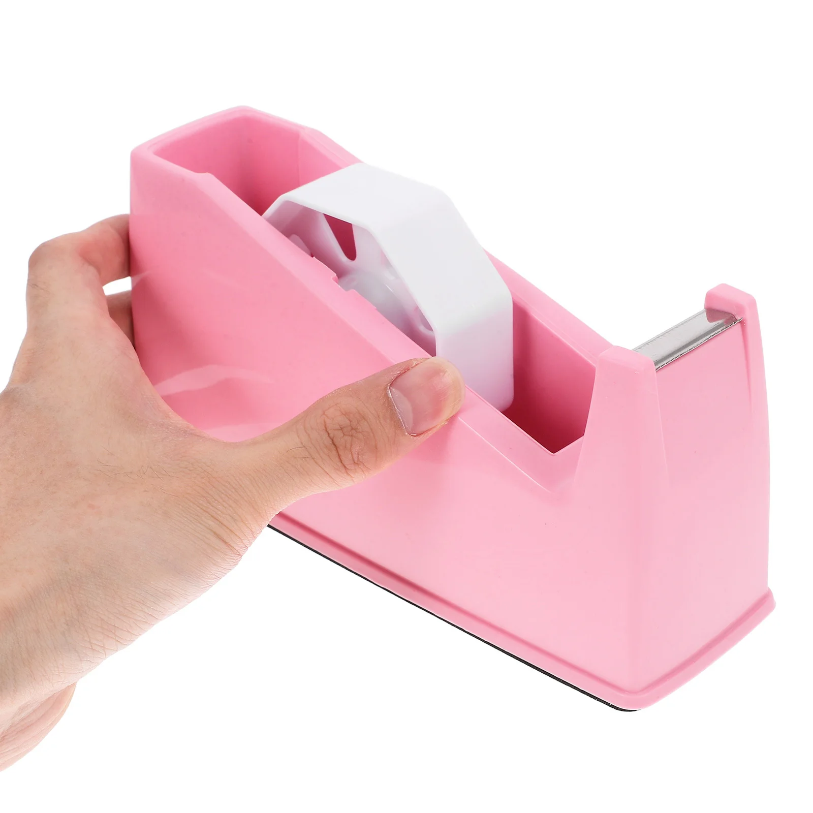 موزع شريط سطح المكتب، تصميم لطيف للمشروعات الفنية، حامل قاطع الشريط المحمول، منظم اللوازم المكتبية القوي