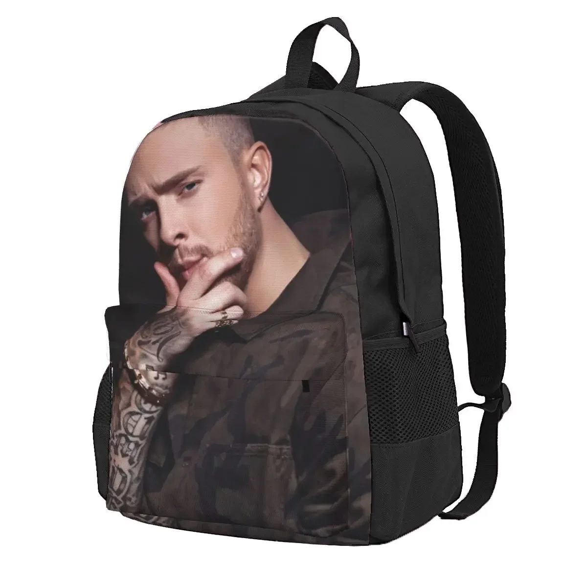 Custom Egor Kreed Russian Rapper Student Backpack School Bag Hiking Travel Daypack for Boys Girls Fashion Bookbag Shoulder Bags
