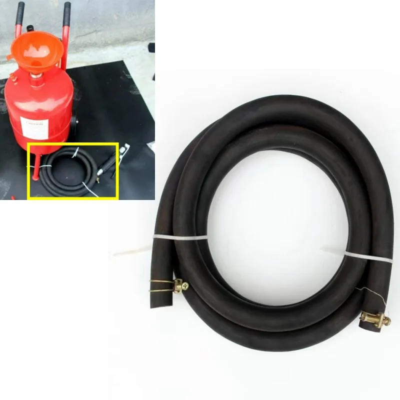 

Manguera 2.5m para Máquina Sandblasting, Tubo Salida Universal 10 y 20 Galones, Accesorios para Tratamiento Super