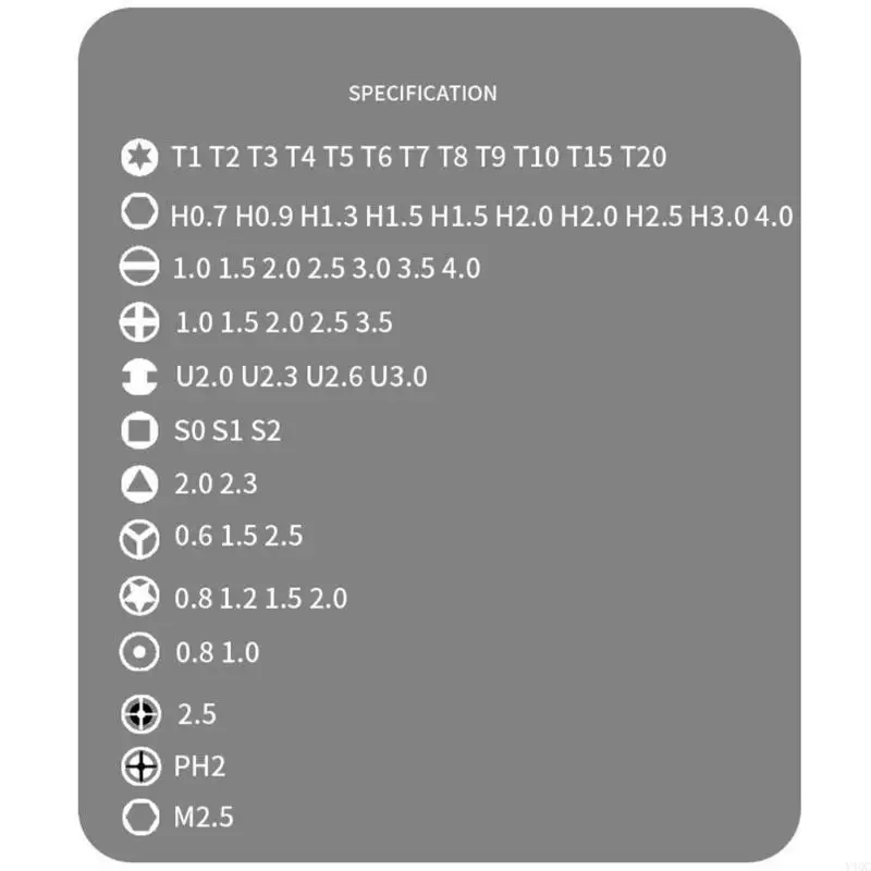 

Набор универсальных отверток из 66 предметов с магнитной функцией и эргономичной ручкой для эффективного и удобного Y4QC