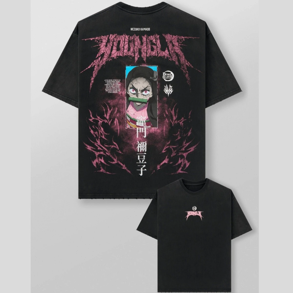Camisetas de Personajes de Demon Slayer_ Kimetsu No Yaiba de Bandai, Camisetas de Lujo para Hombres, Mujeres y Niños