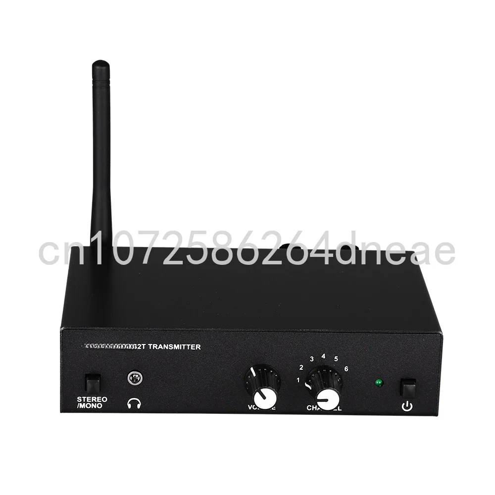 S2 UHF Stereo Wireless Monitor System 670-680MHZ 4Models Digital Stage in-Ear Monitor System 4 Receivers Suiltble for ANLEON