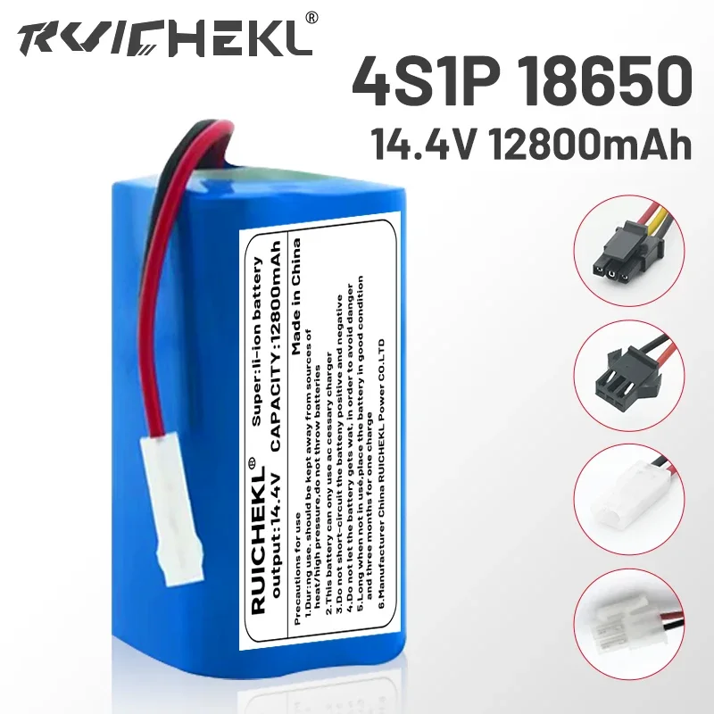 

18650 lithium-ion battery 4S1P Battery 14.4V 3500mAh for lLIFE A4s,A4,A6,A9,V7,A6,V7s Pro,Robot Vacuum Cleaner Battery Life