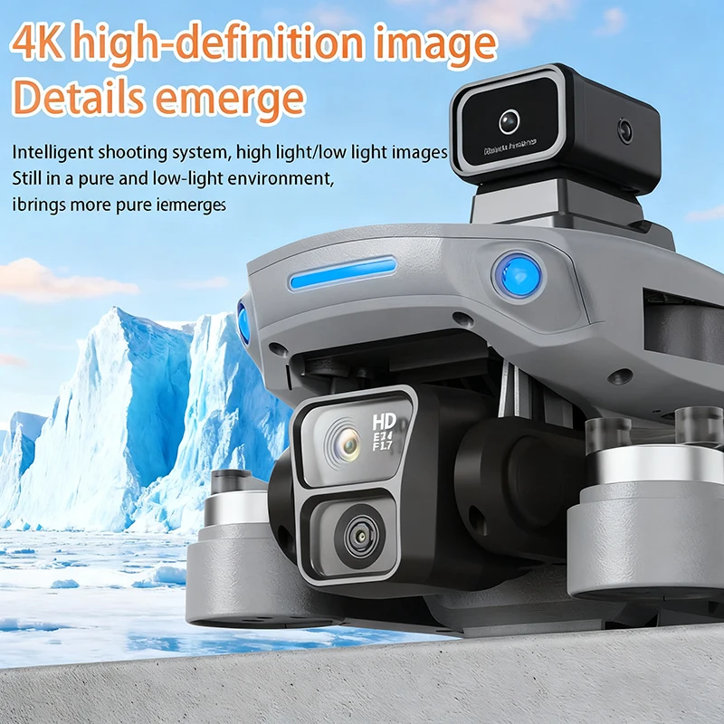 2025 جديد B8S الطائرة بدون طيار 4K المهنية 5G GPS HD كاميرا مزدوجة التصوير 3 كجم فرش طوي شاشة كبيرة أجهزة الاستقبال عن بعد اللعب هدية #4