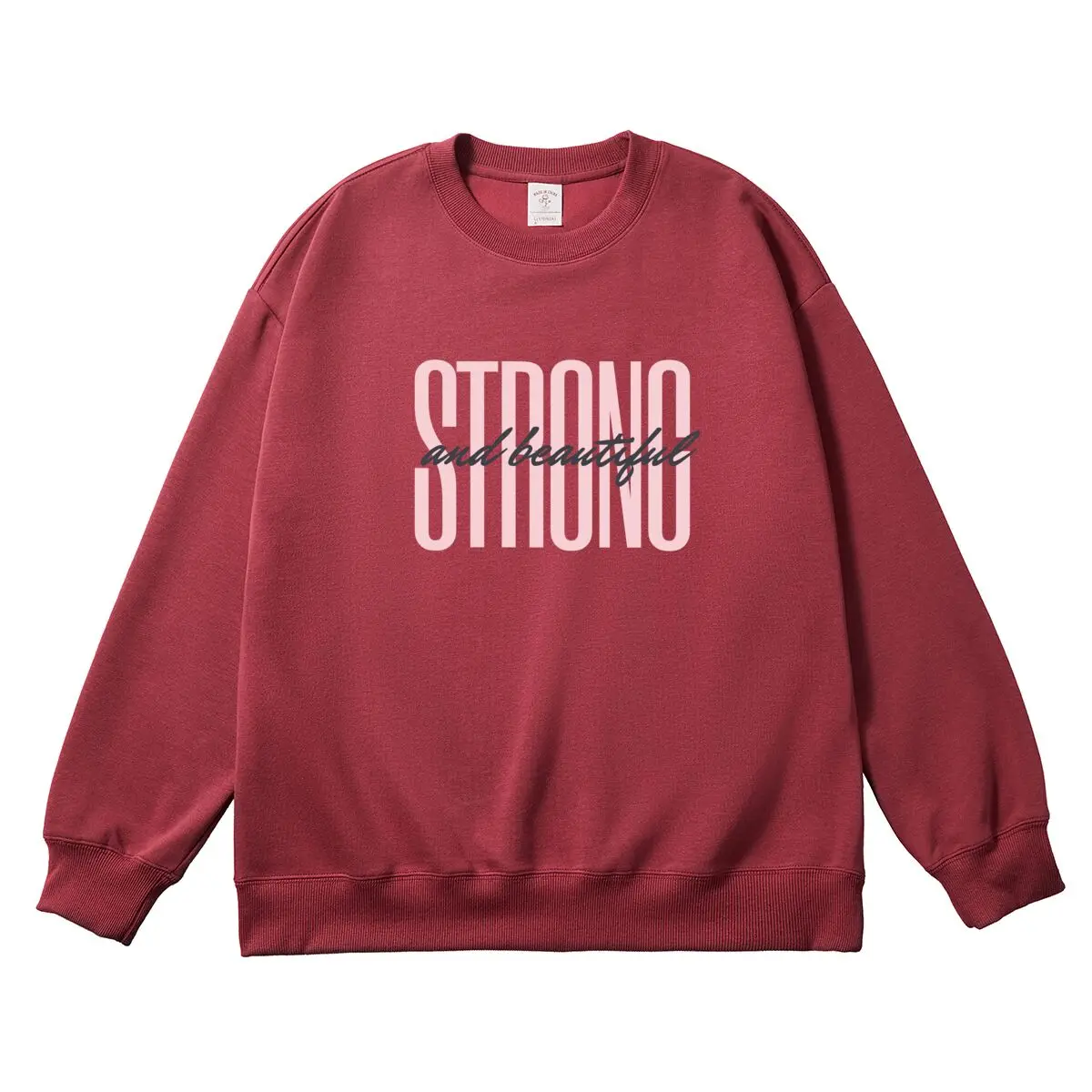 Oversized Women's Pullover New Graphic Woman Tops Round Neck Long Sleeve Female Sweatshirt Autumn Winter Clothes