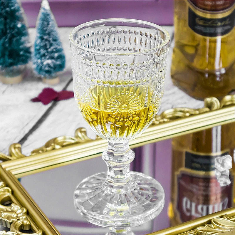 

High End Wine Glasses Luxury Cocktail Glass Exquisite Transparent Red Wine Glass Elegant Classic Brandy Cup Party Accessories