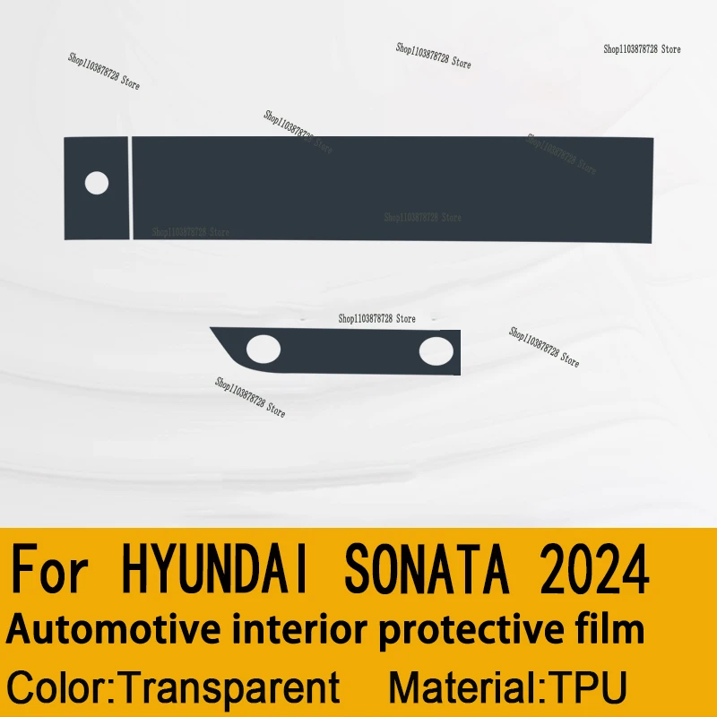 

Для HYUNDAI SONATA 2024, устойчивая к царапинам защитная пленка из ТПУ для встроенного экрана автомобильного навигационного инструмента