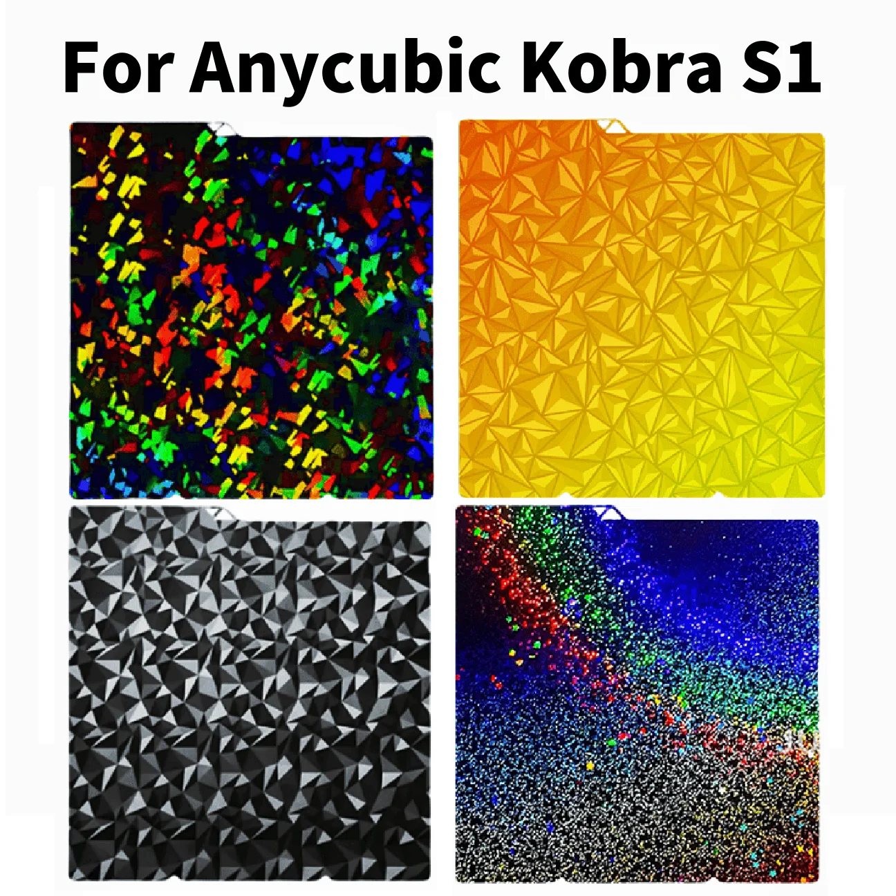 

Для Anycubic Kobra S1 Рабочая пластина Pei Sheet 264x276 мм Комбинированная объединительная пластина Kobra S1 Двусторонняя пластина PEO PET PEY Kobra S1C