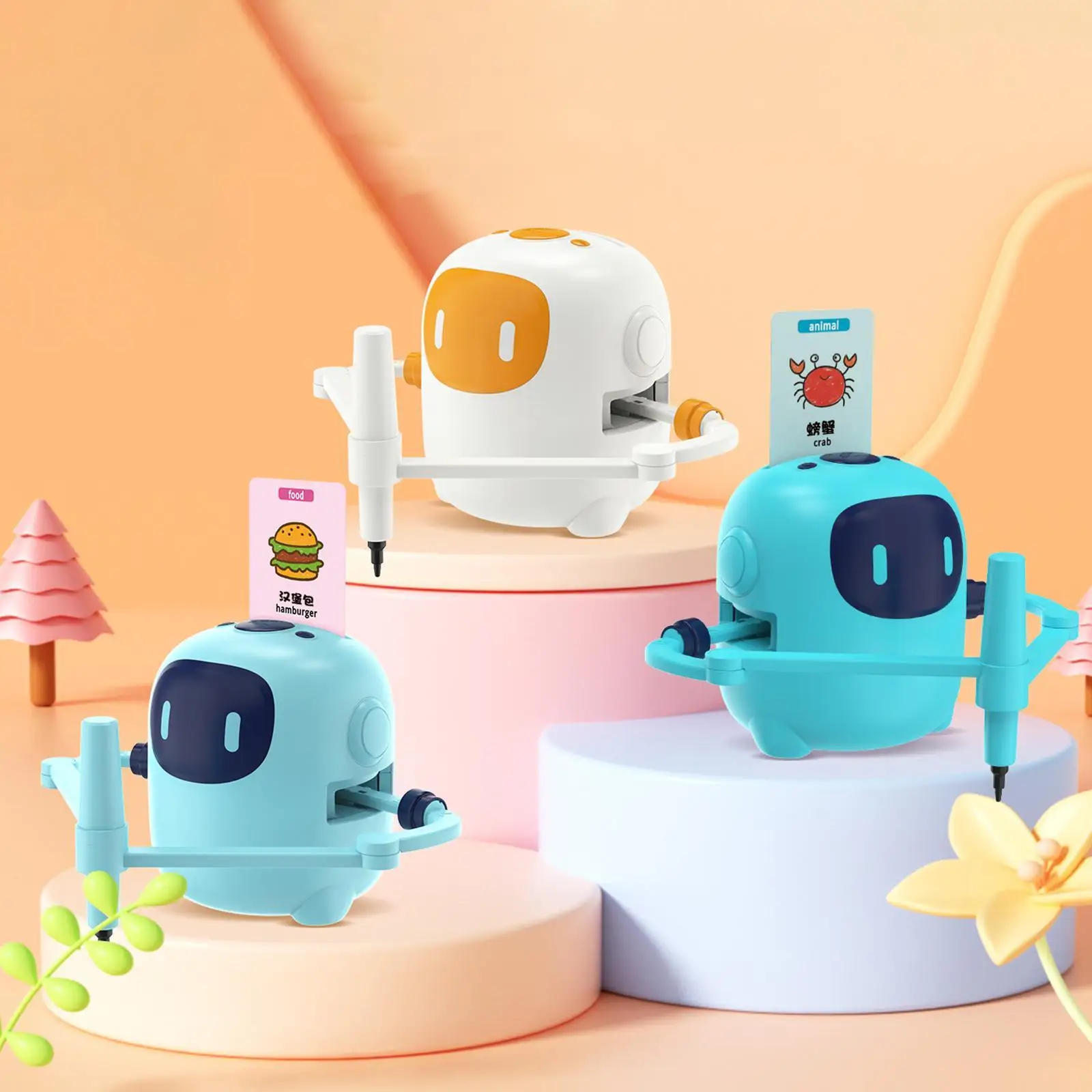 Drawing Robot for Kids Portable Educational for Children Boys Girls Gift