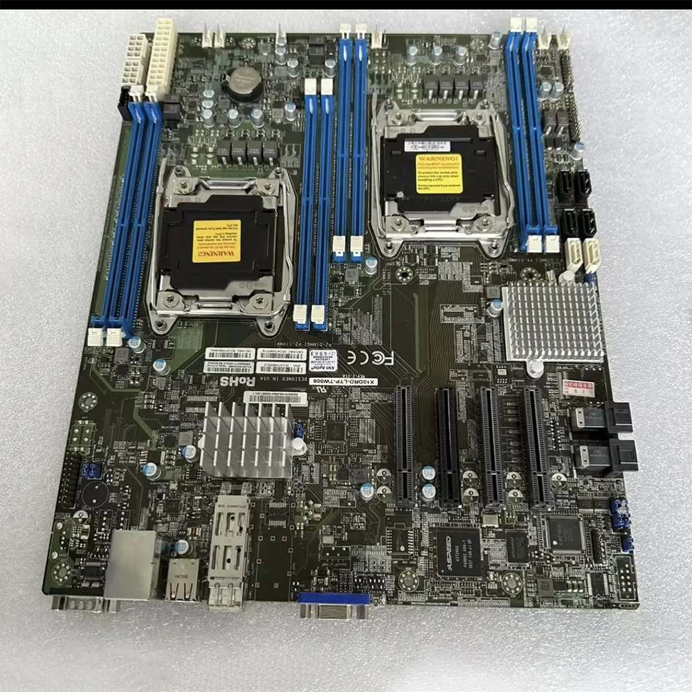 For Supermicro Server Motherboard X10DRD-LTP-TW008 X540