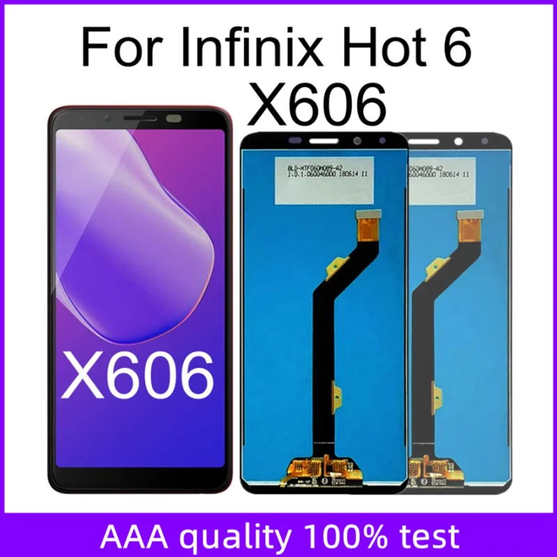 

6.0" LCD For Infinix Hot 6 X606 LCD Display Touch Screen Digitizer Assembly Replacement For Infinix Hot6 LCD Display