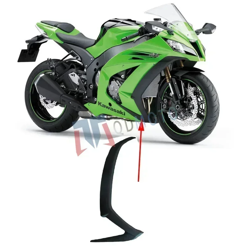 For Kawasiki ZX-10R 2011-2015 2016-2019 Motorcycle Body Left and Right Side edge Cover ABS Injection Fairing ZX10 R Accessories