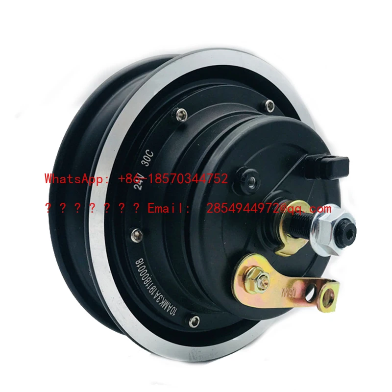 L  10-Inch Motor Wheel Scooter Modification Kit 24V350W24V36V48V Electric Vehicle Ten-Inch Motor Wheel