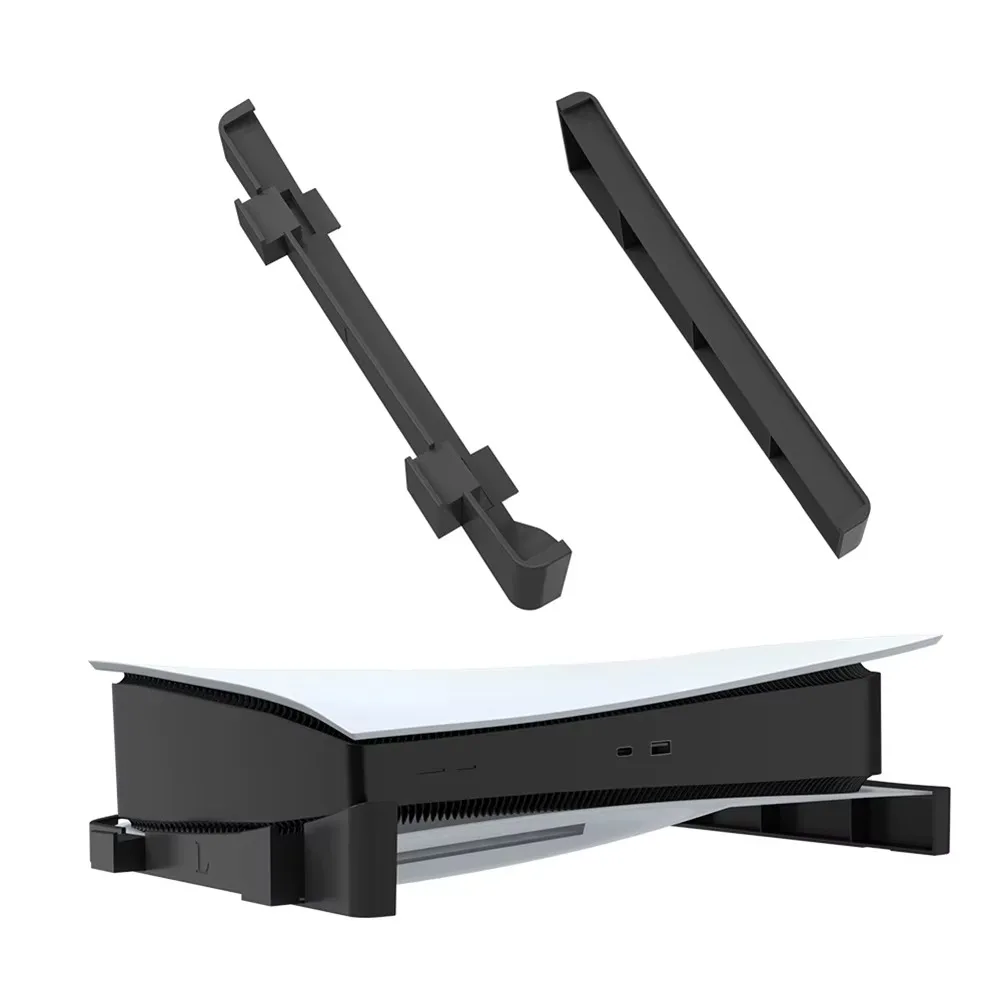 2pcs Cooling Horizontal Base Bracket Stand for PS5 Disc & Digital Edition Console Dock Mount Holder for PS5 Gaming Accessories
