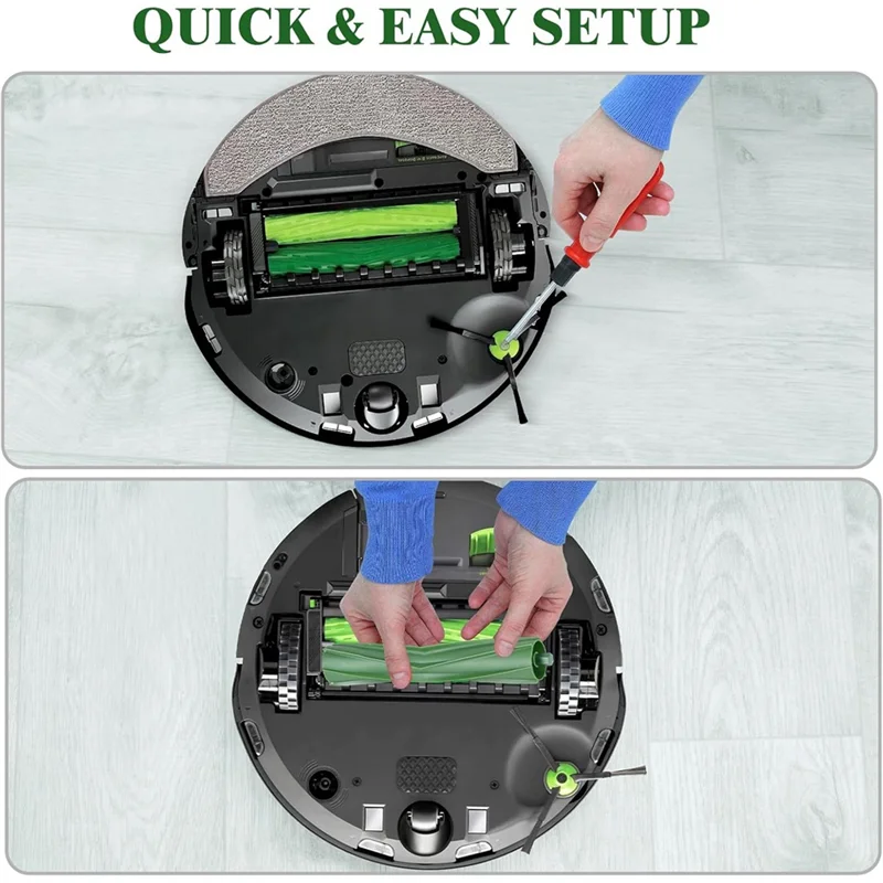 ABUD-Parti di ricambio per Irobot Roomba Combo 10 Max,Combo J9+,Combo J7+/Plus Parti per aspirapolvere