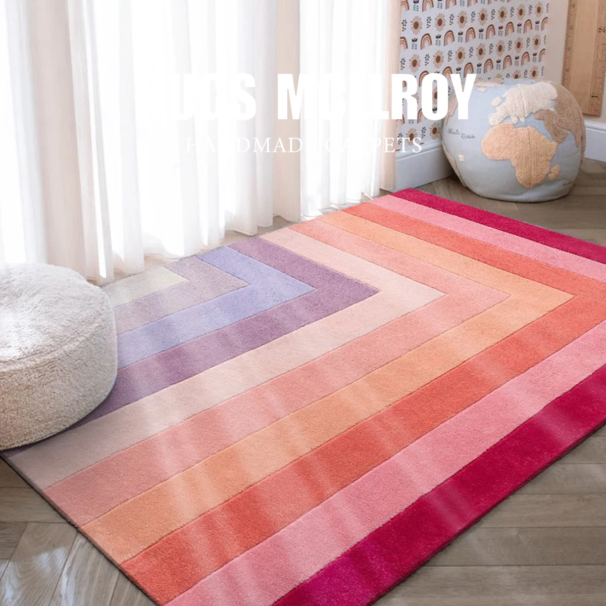 

Ковер для детской комнаты, милый красочный детский игровой коврик для дома, толстый ковер для гостиной, декор, большой ковер для спальни, прикроватное одеяло